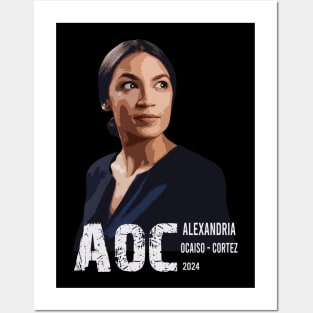 Alexandria Ocasio Cortez 2024 Posters and Art